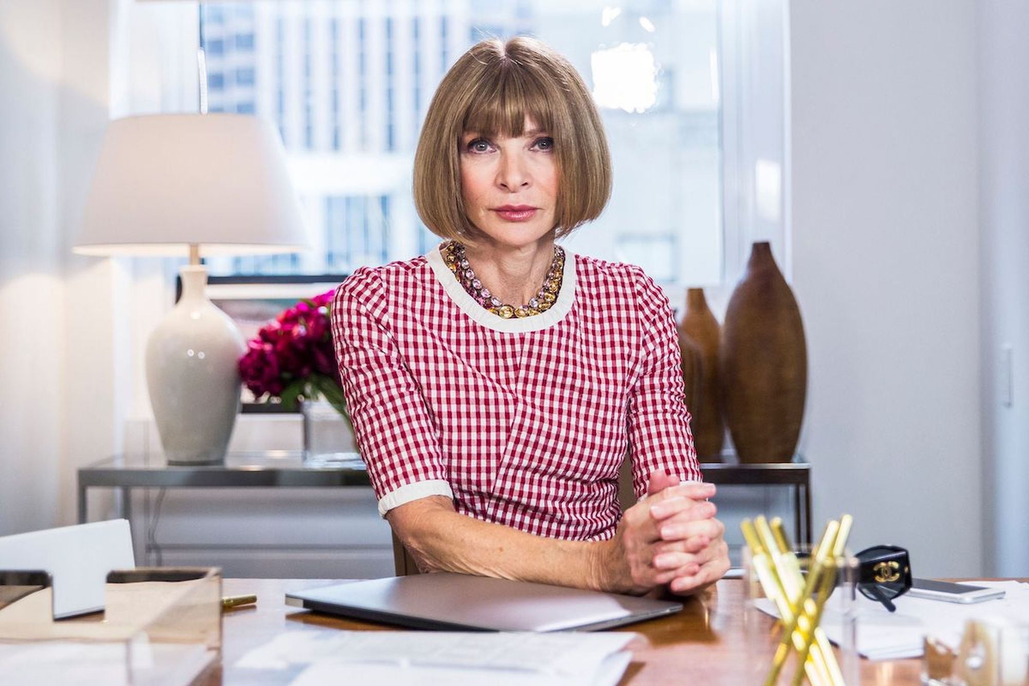 Главред Vogue Анна Винтур — о том, как бег помогает ей пережить карантин